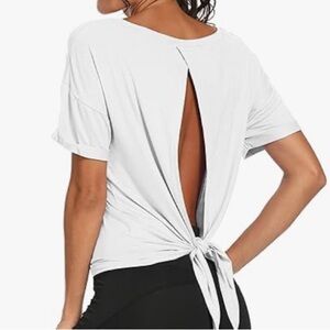 White Short Sleeve Relaxed Tee